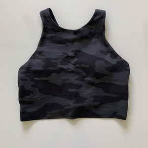 Athleta Camo Crop top